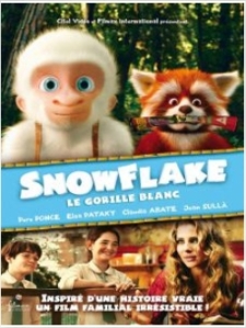 L'affiche du filmSnowflake, le gorille blanc