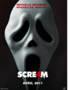 L’affiche du film Scream 4